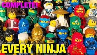 (OLD) LEGO Ninjago COMPLETE Ninja Suit Collection Updated! (2011-2018)