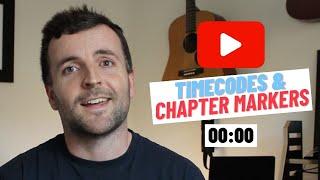 YouTube Chapter Markers Tutorial I How to add Timecodes to your YouTube Video I Buffer Bar