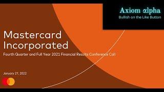 Mastercard Q4 2021 Earnings Call -- January 27, 2022