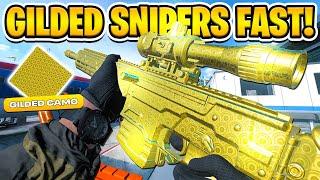 How To Get GILDED SNIPERS FAST & EASY in MW3!