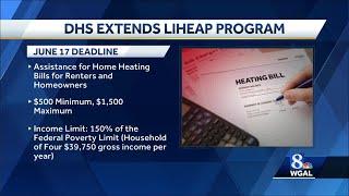 Pennsylvania Department of Human Services extends deadline for low-income home energy assistance ...