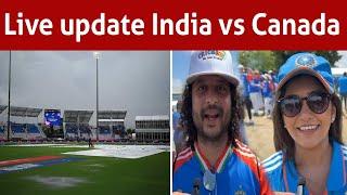 Live update from Florida | India vs Canada |