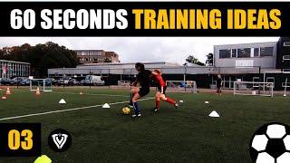 03 | 60 Seconds Training Ideas  | Football - Soccer Exercises | Thomas Vlaminck