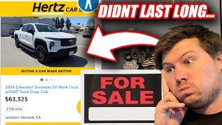 Hertz Doesn’t Want These Cars...