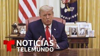 Trump critica la toma del Capitolio una semana después | Noticias Telemundo