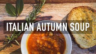 Italian Autumn Soup | Cooking with Pina | Delicious Vegetarian Dish!