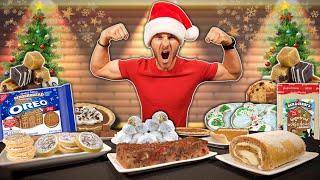 Eating The UNHEALTHIEST Holiday Foods On EARTH!