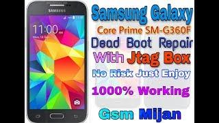 Samsung Core Prime SM-G360F Dead Boot Repair Done Easy Jtag Box