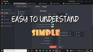 SETTING TIME ATTENDANCE HIKVISION VIA IVMS-4200 | Hikvision Setup Guide