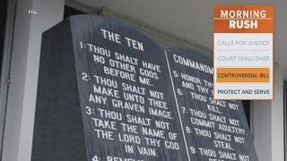 ACLU sues Louisiana over ten commandments law