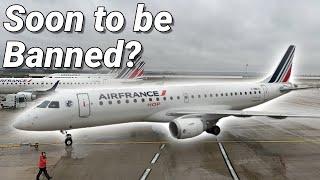 Why Does the GOVERNMENT Want This Flight BANNED? Air France Hop E190