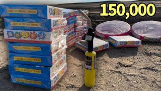 Testing 150,000 Fire-Crackers (This is NOT TAU)