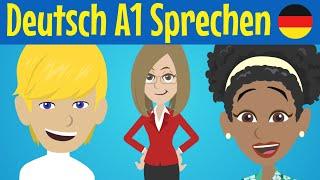 A1 Speaking Explained. A1 Sprechen. Learn German | Deutsch lernen