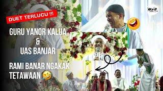 DUET TERLUCU | UAS Banjar & Guru Yanor Kelua | Tausiah Lucu di Jl. Pelambuan Banjarmasin