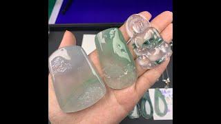 8.25缅甸翡翠直播免税区捡漏Jade