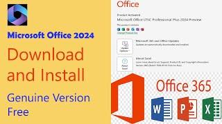 How to Install Microsoft Office 2024 from Microsoft Website | 100% Free & Genuine Version