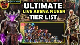 Live Arena Nuker Tier List - Blessing Update Changed Everything - How To Counter Enemies And Win!!