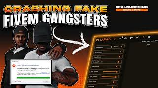 I Crashed FAKE FiveM Gangsters Using This Cheat! (Lumia Mod Menu)