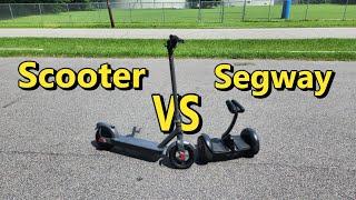 Have You Thought About It? E Scooter VS Segway #Sisigad