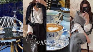 [Vlog] Shopping at trendy stores | Blue Cafe | Vintage | Winter Outfits | HAUL | Tokyo