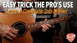 Classic Minor Blues/Rock Licks  Learn a Complete Guitar Solo!