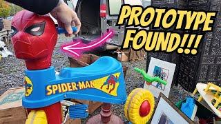 UNBELIEVABLE FIND! RARE Spider-Man Trike SCORED at the Flea Market for $20!