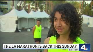 NBC4: LA Marathon Back This Sunday