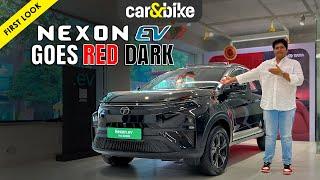 Tata Nexon EV Red Dark Edition First Look | Priced At Rs. 17.19 Lakh