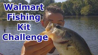 Walmart Fishing Starter Kit Challenge- Beginner Fishing