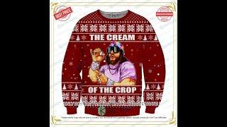 Randy Savage Macho Man The Cream Of Th Crop red Christmas Sweater