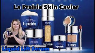 La Prairie Liquid Lift Serum Transformation! Is this the BEST Skincare for ANTI AGING?