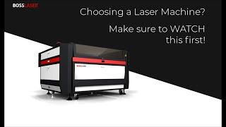 Co2 & Fiber Laser Machines - Why Choose Boss Laser?