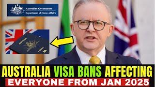 Australia's New Era of Visa Bans Begins From January 2025