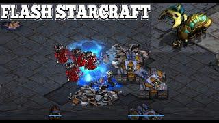 Starcraft FLASH vs PQEORP TvP SC Remastered Broodwar 2024 LADDER