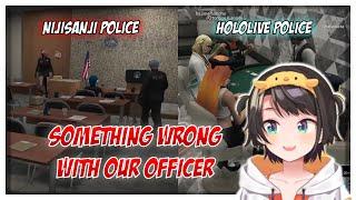 Subaru Compares Between Hololive Police and Nijisanji Police【hololive Clips / holoGTA / OHASHUBA】