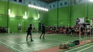 Pertandingan paling seru full smash Final badminton Surivan zega - Sevyo D vs Toha - Robi
