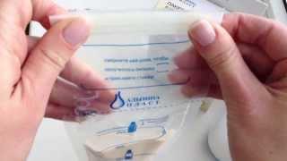 Видео-инструкция по использованию пакетов для хранения грудного молока "Альпина Пласт"