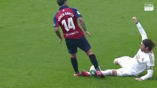 Sergio Ramos' Dangerous Tackle Against Osasuna