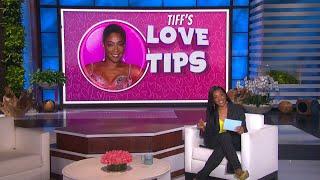 Tiffany Haddish Gives Love Advice to Audience