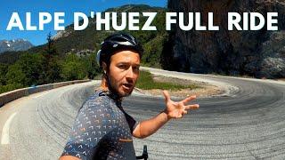 ALPE D'HUEZ FULL CLIMB - ZWIFT CYCLING MOTIVATION