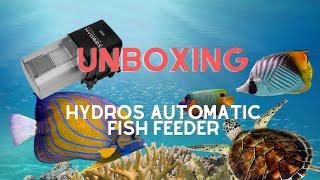 Hydros fish feeder whats in the box / Unboxing