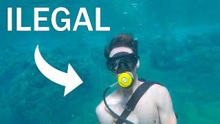 Testing the CHEAPEST DIVING KIT on the internet 