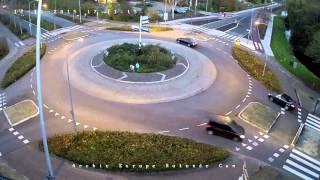 Dutch roundabout time laps