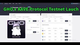 Hưỡng dẫn tham gia Testnet dự án GHO stablecoin của Aave Protocol