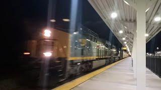 CSXT 1982(Seaboard System Heritage Unit) Leads CSX Train I031 By The Charleston SC Amtrak Station