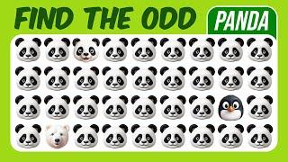 Find the ODD One Out | Guess the Animal by Emoji ‍️ Animals Emoji Quiz