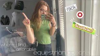 poor equestrians (ep 2) - where to find affordable equestrian clothing + my favorites !!