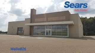 Abandoned Sears Auto Center At Fort Steuben Mall in Steubenville, OH