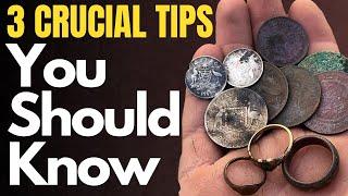 Metal Detecting TIPS and TRICKS for Beginners!