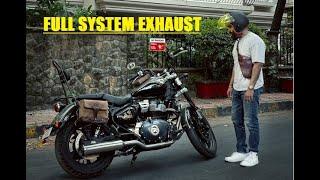 PERFORMACE of the FULL SYSTEM EXHAUST for SUPER METEOR 650